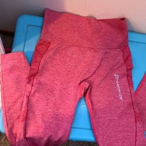 If your a s m or L u will be able to fit nicely they can stretch out workout leg